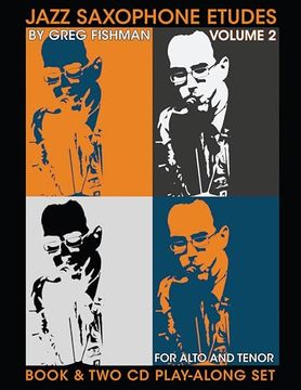 portada Jazz Saxophone Etudes, Volume 2 (en Inglés)