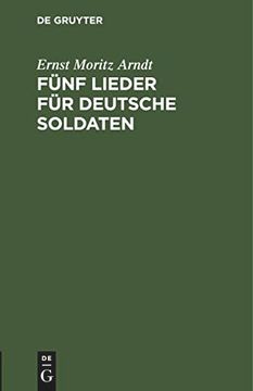 portada Fünf Lieder für Deutsche Soldaten (en Alemán)