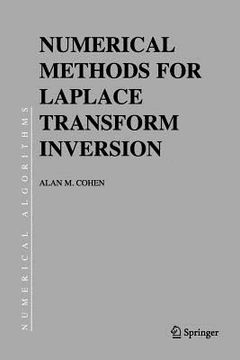 portada numerical methods for laplace transform inversion (en Inglés)