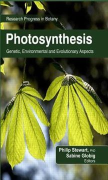 portada Photosynthesis: Genetic, Environmental and Evolutionary Aspects (en Inglés)