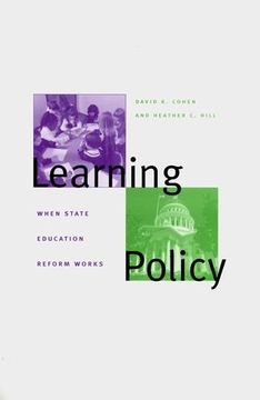 portada Learning Policy: When State Education Reform Works (en Inglés)