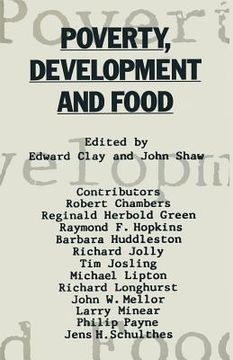 portada Poverty, Development and Food: Essays in Honour of H. W. Singer on His 75th Birthday (en Inglés)