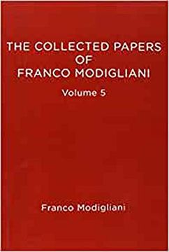 portada The Collected Papers of Franco Modigliani, Volume 5: Savings, Deficits, Inflation, and Financial Theory (The mit Press)