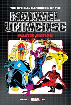portada Official Handbook of the Marvel Universe: Master Edition Omnibus Vol. 1 (Official Handbook of the Marvel Universe, 1) (en Inglés)