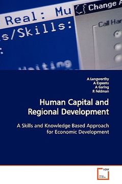 portada human capital and regional development (en Inglés)