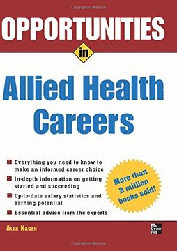 portada Opportunities in Allied Health Careers, Revised Edition (Opportunities In…Series) (in English)
