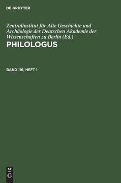 portada Philologus (in German)