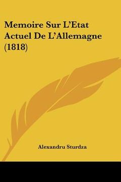 portada Memoire Sur L'Etat Actuel De L'Allemagne (1818) (in French)