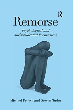portada Remorse: Psychological and Jurisprudential Perspectives (en Inglés)