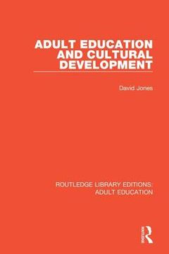 portada Adult Education and Cultural Development (en Inglés)