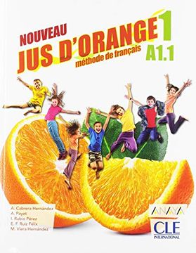 portada Jus D'orange Niveau 1 Eleve 2ed - Anaya 