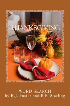 portada Thanksgiving: Word Search (en Inglés)