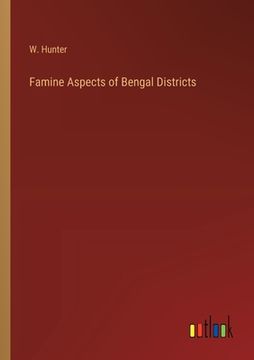 portada Famine Aspects of Bengal Districts (en Inglés)