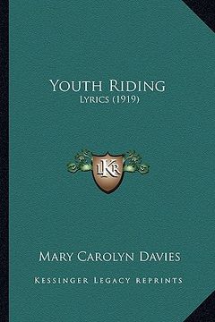 portada youth riding: lyrics (1919) (en Inglés)