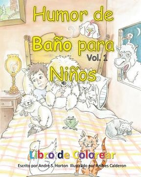 portada Humor de Bano para Ninos vol 1 "libro de colorear"