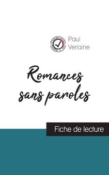 portada Romances sans paroles de Paul Verlaine (fiche de lecture et analyse complète de l'oeuvre) 