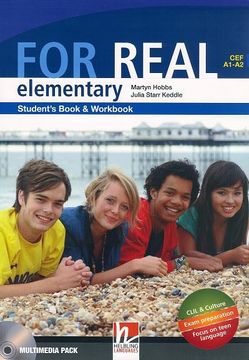 portada For Real Elementary Student's Pack: Student's Book, Workbook, Cd-Rom, Links, Links Audio-Cd, Starter Book, Wordlist (en Inglés)