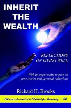 portada inherit the wealth: reflections on living well (en Inglés)