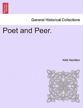 portada poet and peer. vol. i (en Inglés)