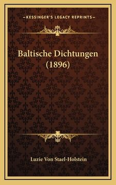 portada Baltische Dichtungen (1896) (en Alemán)
