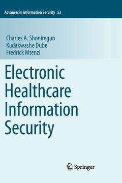 portada electronic healthcare information security (en Inglés)