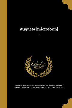 portada Augusta [Microform]; 4 (in Spanish)