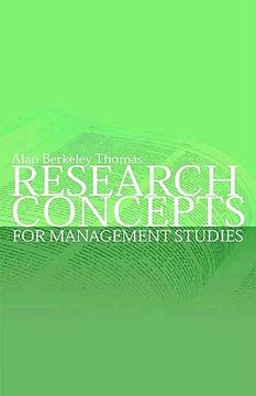 portada research concepts for managements studies: (en Inglés)