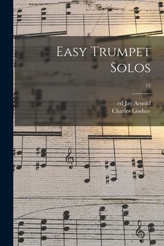 portada Easy Trumpet Solos; 15 (en Inglés)