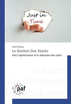 portada La Gestion Des Stocks: Vers l’optimisation et la réduction des coûts (French Edition)