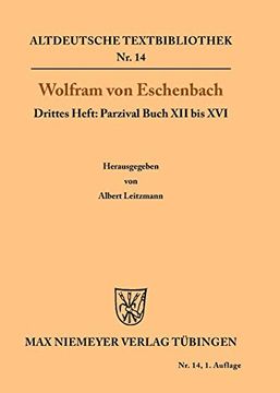 portada Parzival Buch xii bis Xvi: 12-16 (Altdeutsche Textbibliothek) 