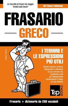 portada Frasario Italiano-Greco e mini dizionario da 250 vocaboli (in Italian)