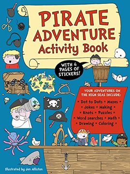 portada Pirate Adventure Activity Book (en Inglés)