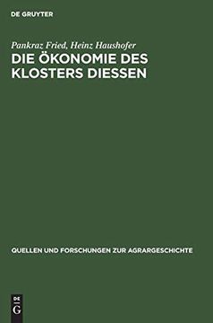 portada Die Ökonomie des Klosters Diessen (en Alemán)