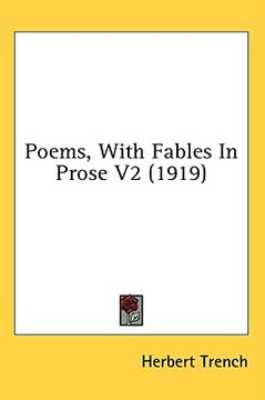 portada poems, with fables in prose v2 (1919) (en Inglés)