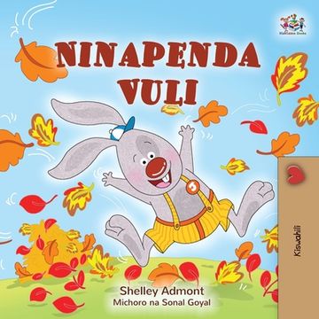 portada I Love Autumn (Swahili Book for Kids) (en Swahili)