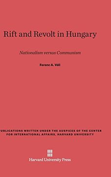 portada Rift and Revolt in Hungary (en Inglés)