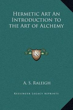 portada hermetic art an introduction to the art of alchemy