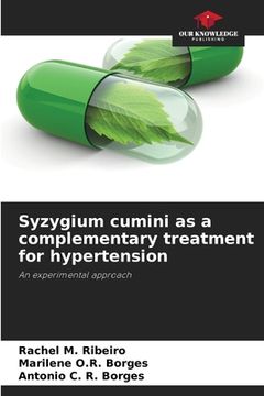 portada Syzygium cumini as a complementary treatment for hypertension (en Inglés)