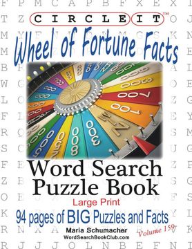 portada Circle it, Wheel of Fortune Facts, Word Search, Puzzle Book (en Inglés)