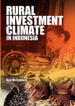 portada rural investment climate in indonesia (en Inglés)