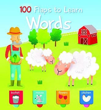 portada 100 Flaps to Learn: Words (en Inglés)