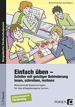 portada Einfach Üben - Schüler mit Geistiger Behinderung Lesen, Schreiben, Rechnen: Motivierende Kopiervorlagen für das Alltagsbezogene Lernen 