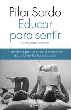 portada Educar Para Sentir, Sentir Para Educar (in Spanish)