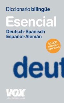 portada Diccionario Bilingue Esencial Deutschspanish/Españolaleman 