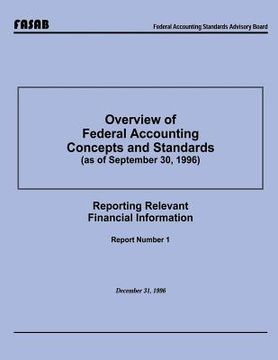 portada Overview of Federal Accounting Concepts and Standards (in English)