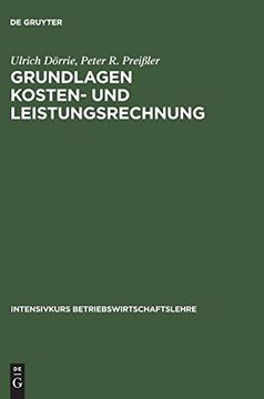 portada Grundlagen Kosten- und Leistungsrechnung (en Alemán)