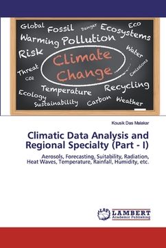 portada Climatic Data Analysis and Regional Specialty (Part - I) (in English)