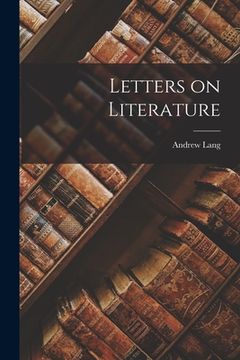 portada Letters on Literature