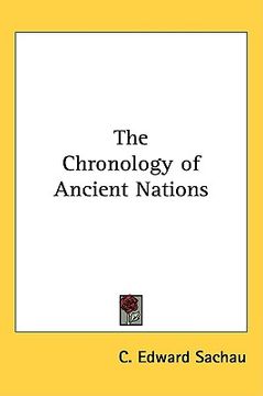 portada the chronology of ancient nations (en Inglés)