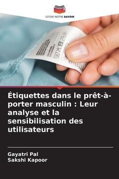 portada Étiquettes dans le prêt-à-porter masculin: Leur analyse et la sensibilisation des utilisateurs (en Francés)